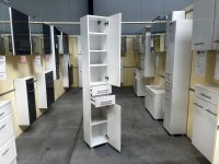 Hochschrank Hochglanz Weiß – Badmöbel - Bild 2