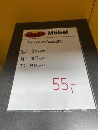 Küchenunterschrank weiß matt mit Arbeitsplatte - Bild 3