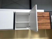 Küchen-Hängeschrank 50 cm Weiß Hochglanz/Eiche Vintage - Bild 2