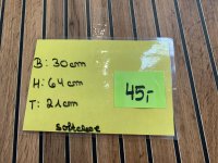 Bad-Hängeschrank mit Softclose – 30x21x64 cm - Bild 4