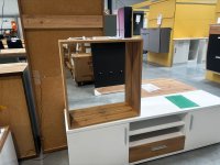 LED-Badspiegel 60 cm Eiche-Nachbildung - Bild 3