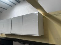 Küchenhängeschrank 100 cm Weiß Hochglanz - Bild 5