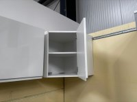 Küchen-Eckhängeschrank weiß Hochglanz 60cm - Bild 2