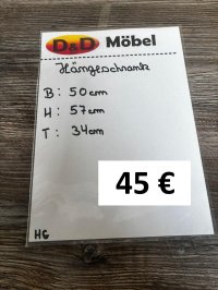 Küchen-Hängeschrank 50 cm Eiche Vintage / Weiß Hochglanz - Bild 3