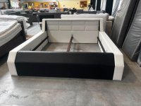 Designer Polsterbett 200x200 cm mit LED-Beleuchtung - Bild 5