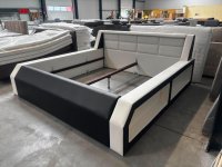 Designer Polsterbett 200x200 cm mit LED-Beleuchtung - Bild 7