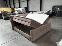 Boxspringbett 180x200 mit Bettkästen und Topper - Bild 2