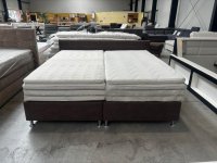 Elektro-Boxspringbett 200×200 cm H3 mit 2 Toppern - Bild 2