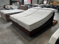 Elektro-Boxspringbett 200×200 cm H3 mit 2 Toppern - Bild 4