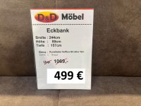 Eckbank – Sitzbank – Sofa – 244x157 cm - Bild 2