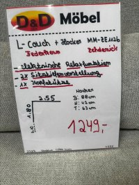 Eckcouch Zehdenick mit elektr. Relaxfunktion - Bild 3