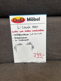 Ecksofa mit Schlaffunktion und Bettkasten - Bild 4