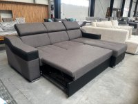Ecksofa mit Schlaffunktion und Bettkasten - Bild 5