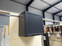 Hängeschrank 60 cm - Grau Matt - MDF-Front - Bild 1