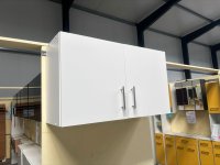 Hängeschrank 100 cm - Küchenschrank weiß matt - Bild 1