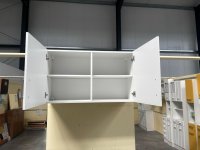Hängeschrank 100 cm - Küchenschrank weiß matt - Bild 2