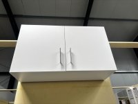 Hängeschrank 100 cm - Küchenschrank weiß matt - Bild 4