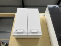Hängeschrank Weiß Hochglanz – Badmöbel - Bild 4