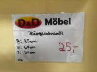 Hängeschrank Weiß Hochglanz – Badmöbel - Bild 3