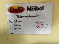 Hängeschrank Hochglanz Weiß – Badmöbel - Bild 3