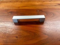 Stangengriff Schrankgriff 13 cm Lochabstand Grau Matt - Bild 1