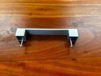 Stangengriff Schrankgriff 13 cm Lochabstand Grau Matt - Bild 3