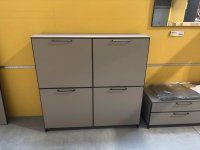 Voss Schuhschrank Kommode Fango/Anthrazit 125x123 cm - Bild 2