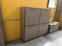 Voss Schuhschrank Kommode Fango/Anthrazit 125x123 cm - Bild 6