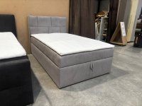 Boxspringbett 120x200 cm mit Bettkasten & Topper - Bild 5
