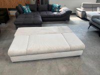 Schlafsofa Cord beige mit Federkern & Bettkasten - Bild 4