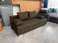 Schlafsofa mit Federkern & Bettkasten Grün (Einzelstück) - Bild 6