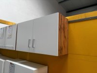 Hängeschrank Küchenschrank Wotan Eiche / Weiß 50 cm - Bild 1