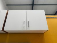 Hängeschrank Küchenschrank Wotan Eiche / Weiß 50 cm - Bild 4