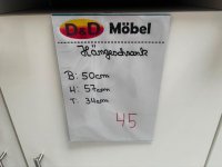 Hängeschrank 50 cm Wotan-Eiche/Weiß - Bild 3