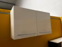 Hängeschrank HG 100 cm Weiß Hochglanz Neuware - Bild 1