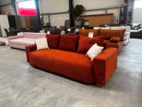 Schlafsofa mit Bettkasten & Federkern Terracotta - Bild 6