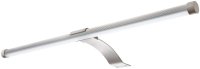 LED-Aufsatzleuchte 40 cm Silber mit Schalter & Steckdose - Bild 1