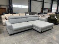 Ecksofa mit Bettkasten grau-blau (Einzelstück) - Bild 2