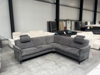 Polipol Ecksofa mit Federkern – Grau (Einzelstück) - Bild 3