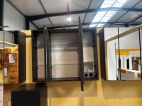 Bad-Spiegelschrank 80 cm Graphit mit LED & Steckdose - Bild 2