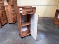 Midischrank Wotan-Eiche – Badmöbel, 30×27×79/84 cm - Bild 2