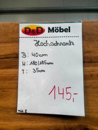 Bad-Hochschrank 40 cm Wotan-Eiche Softclose - Bild 3