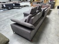 Ecksofa mit Schlaffunktion & Sitztiefenverstellung (Einzelstück) - Bild 3