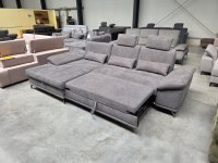 Ecksofa mit Schlaffunktion & Sitztiefenverstellung (Einzelstück) - Bild 6
