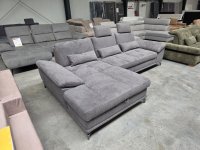 Ecksofa mit Schlaffunktion & Sitztiefenverstellung (Einzelstück) - Bild 10