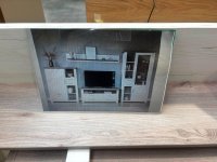 Wohnwand 4-tlg. Eiche Artisan teilmassiv mit Softclose - Bild 4