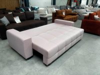 Schlafsofa mit Federkern & Bettkasten - Rose - Bild 3