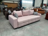 Schlafsofa mit Federkern & Bettkasten - Rose - Bild 5