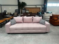 Schlafsofa mit Federkern & Bettkasten - Rose - Bild 6