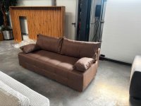 Schlafsofa mit Federkern & Bettkasten - Braun - Bild 5